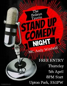 Comedy at the Boleyn Tavern - comedy show