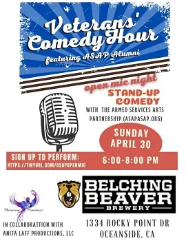 6pm-8pm - comedy show