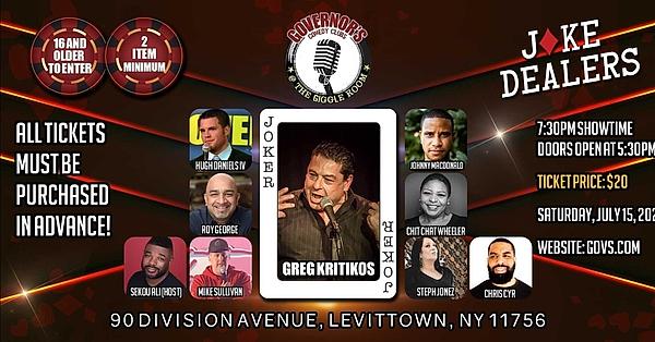 Governor's 7/15 - comedy show