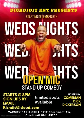 OPEN MIC AT VARSITYS