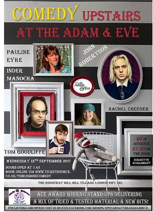 Comedy Upstairs at the Adam & Eve! - comedy show