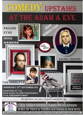 Comedy Upstairs at the Adam & Eve! - comedy show