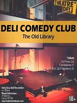 Deli Comedy Club - comedy show