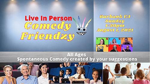 Comedy Friendzy: Family Friendly Improv Show - comedy show