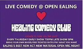 Healing Comedy Club @ OPEN Ealing