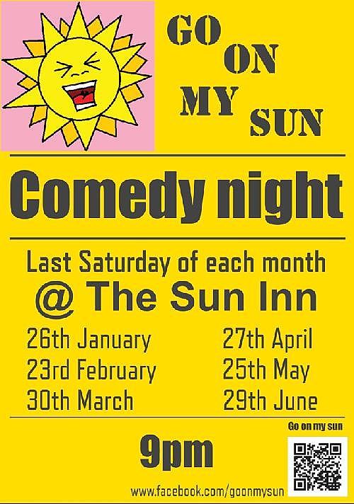 Go On My Sun - comedy show