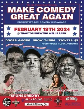 Make Comedy Great Again Showcase! - comedy show