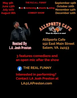 The R.E.A.L. Funny Comedy Show/Open Mic - comedy show