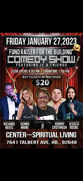 Fundraiser for the Building, COMEDY SHOWðŸŽ­