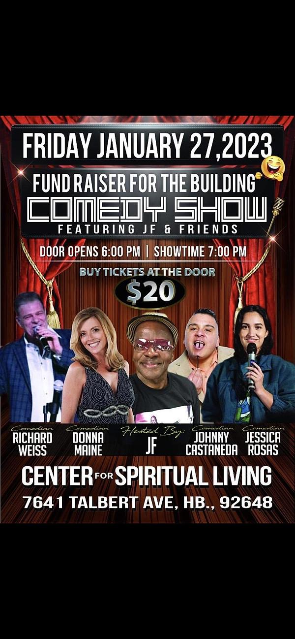 Fundraiser for the Building, COMEDY SHOW🎠- comedy show