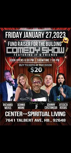Fundraiser for the Building, COMEDY SHOWðŸŽ­ - comedy show