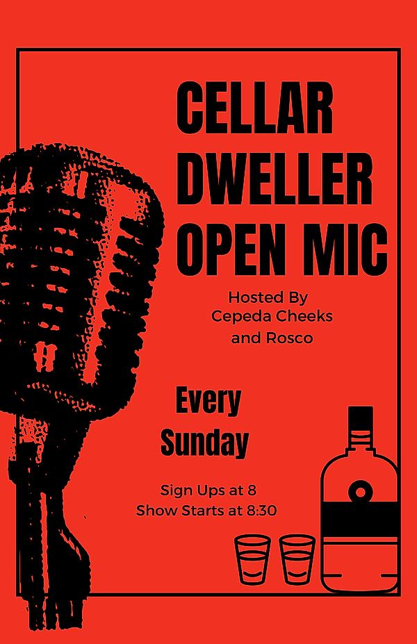 Cellar Dweller Open Mic - comedy show