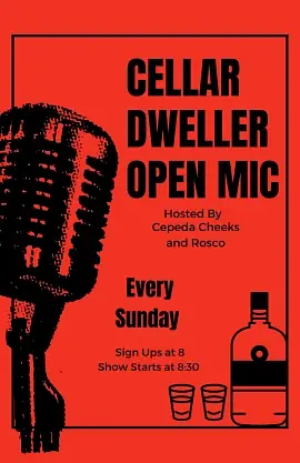 Cellar Dweller Open Mic - comedy show
