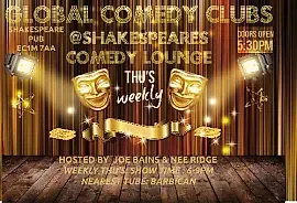 Global Comedy @Shakespeares pub