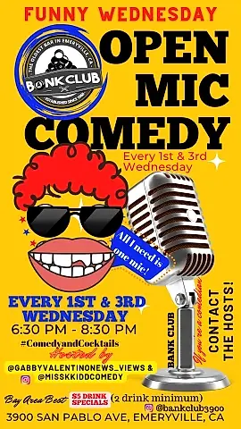 Funny Wednesday Open Mic