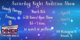 Audition Mic @ The Comedy Diner - comedy show