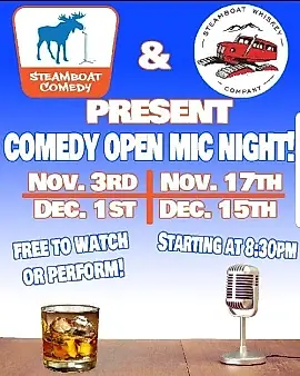 Steamboat Comedy Open Mic