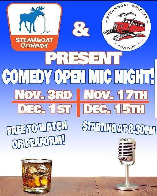 Steamboat Comedy Open Mic - comedy show