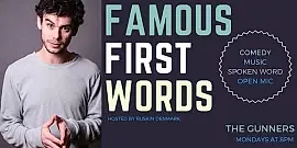 Famous First Words - Open Mic