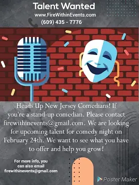 Comedy Night February 26th - 6pm to 10pm - comedy show