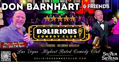 Delirious Comedy Club Presents Don Barnhart & Friends