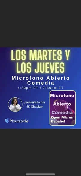 Open Mic en Español - comedy show