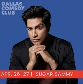 Sugar Sammy, Live! - comedy show