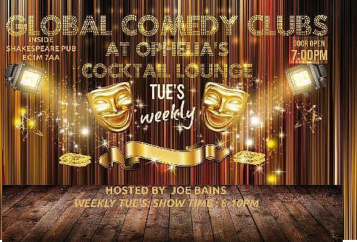 Ophelia's Comedy Lounge FREE - comedy show