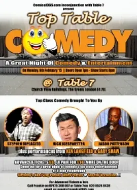 Top Table Comedy! - comedy show
