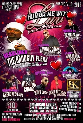 Humor Me Wit Luv - comedy show