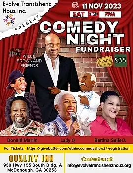 Comedy Night Fundraiser in McDonough, GA