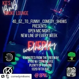 BNB Smoke Lounge Mic!! - comedy show