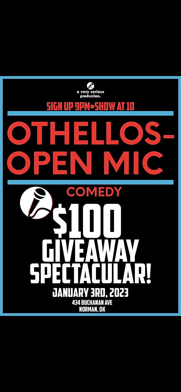 Othellos Open Mic Comedy! - comedy show