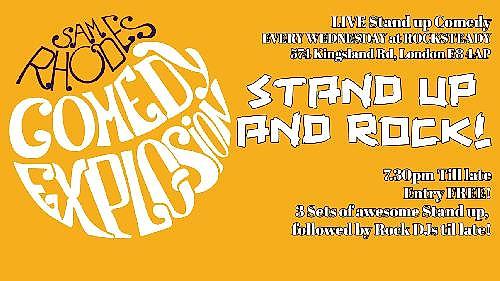 Sam Rhodes comedy explosion - comedy show