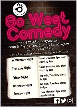 Go West Comedy - comedy show