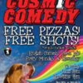 COSMIC COMEDY Open Mic : FREE PIZZA & SHOTS at Bar 1820, Mitte - comedy show