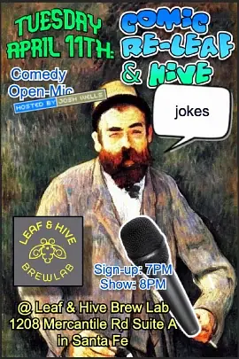 Comic ReLeaf & Hive - comedy show