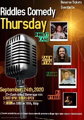 Robert Kane Thursday night LIVE
