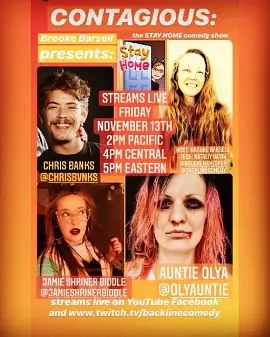 Contagious. Fun Friday by Stay home comedy - comedy show