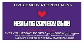 Healing Comedy Club, at OPEN Ealing - comedy show