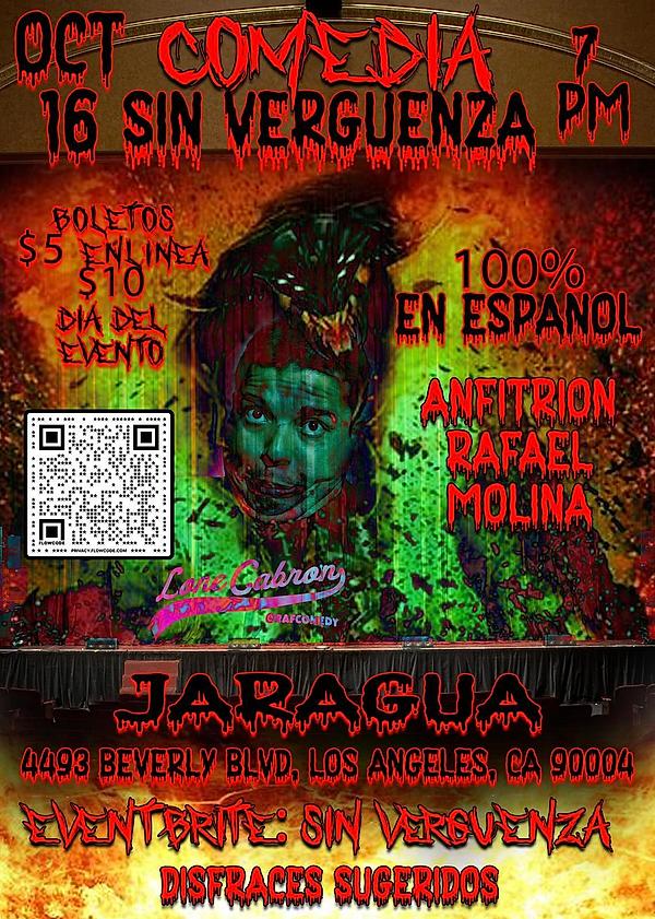 Sin vergüenza show - comedy show