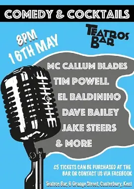 Comedy and Cocktails at Teatros - comedy show