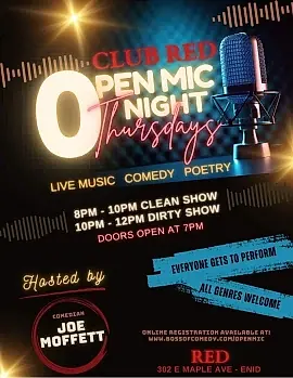 Open Mic Night at Club Red