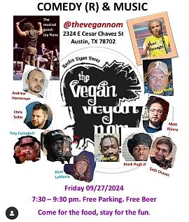 Vegan Nom - comedy show