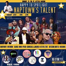 Ready too spotlight: Naptown talent - comedy show