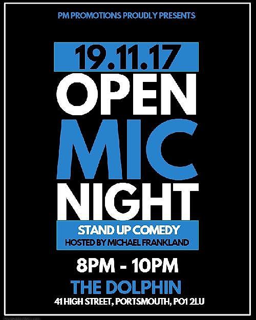 Open mic comedy at the dolphin - comedy show