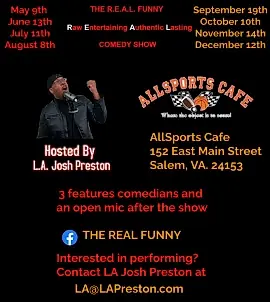 The R.E.A.L. Funny Comedy Show/Open Mic