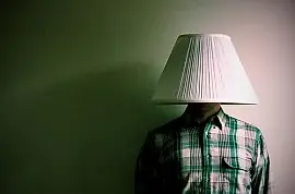 The Man With the Lightbulb Head