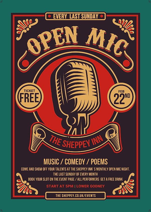 Open mic night - comedy show