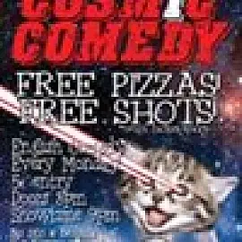 COSMIC COMEDY every Monday Night FREE PIZZA @ Bar 1820, Mitte
